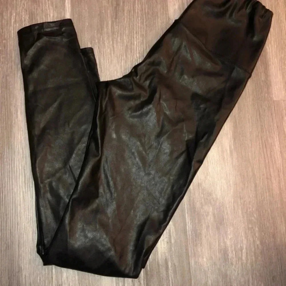 Aritzia Wilfred Free Daria‎ Pant Vegan Leather Leggings High Rise Women's XS - Picture 6 of 10